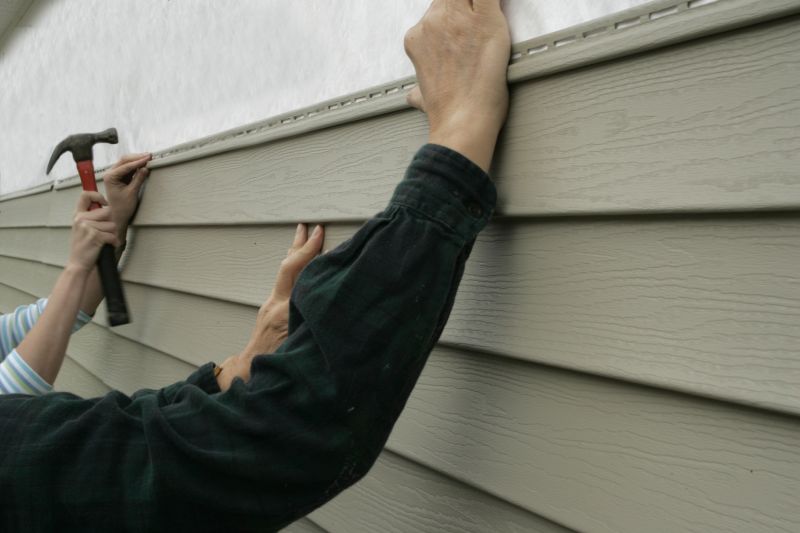 Close-up of Siding Fix